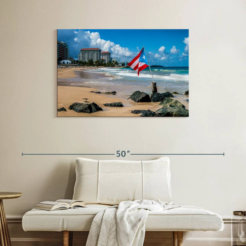 Nicci Sandy San Juan Beach, 26" H x 39" W