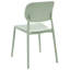 Stackable Outdoor Patio Dining Side Chair-1356602989