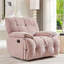 Fauteuil inclinable rembourré confortable pour se détendre dans le salon