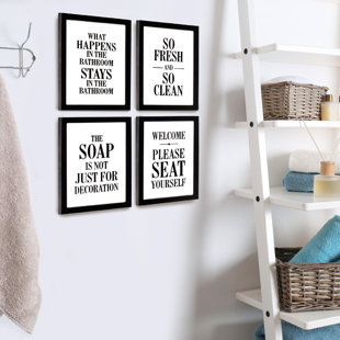 Ensemble de 4 panneaux de salle de bain Excello Global Products