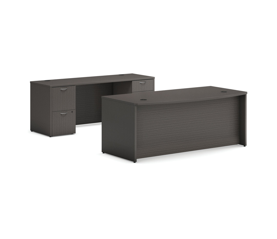 Mod Office Suite with Bow Front Desk HON® 