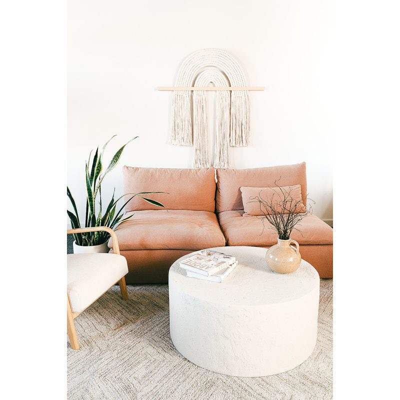 Drumline Solid Wood Coffee Table