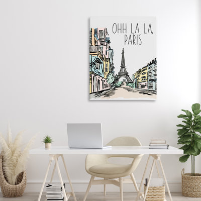 Ohh La La Paris Canvas, design by Elizabeth Medley