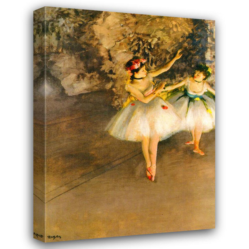 Ballet Dancers, 18" H x 13" W