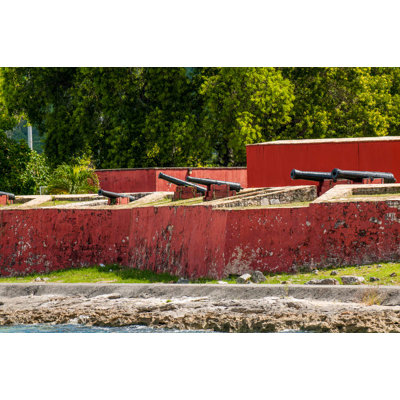 Fort Frederik Museum Historic Site  Downtown Frederiksted  St Croix  US Virgin Islands Poster Print By Michael Defreitas (24 X 18) # CA37MDE0008 -  Posterazzi, PDDCA37MDE0008