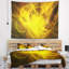 Tapisserie étoile jaune nébuleuse Abstract-28503930