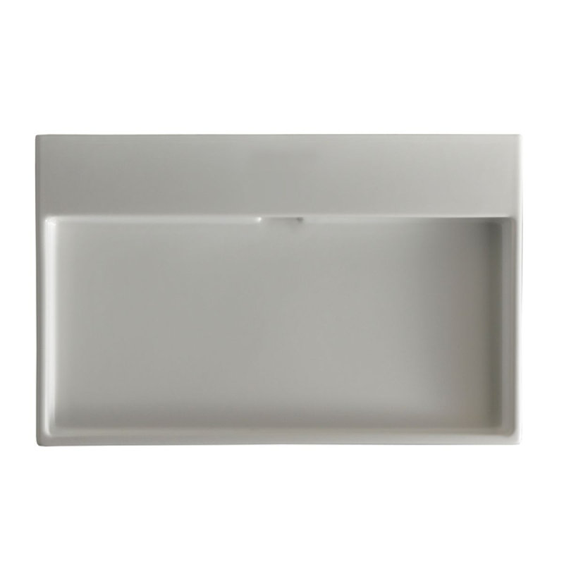 Urban 27.8'' L Bathroom Sink, No Hole