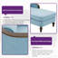 Chaise longue surdimensionnée avec siège large, fauteuil-lit rembourré avec poches de rangement, canapé de lecture à haut dossier pour le salon et la chambre à coucher-134966271