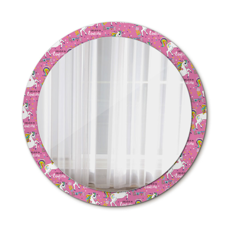 Huldar Glass Flat Wall Mirror