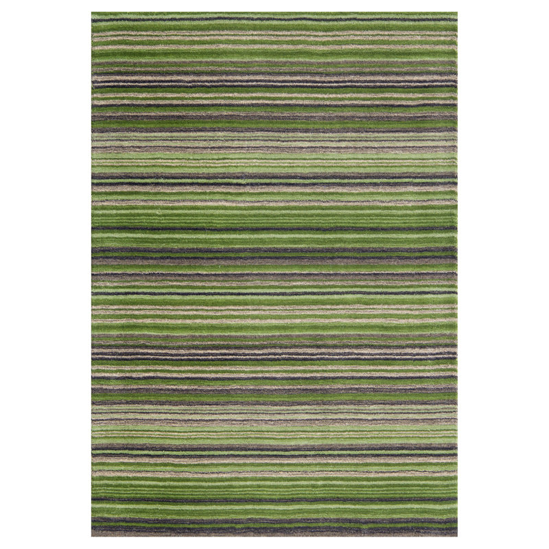 Tarren Striped Hand Woven Area Rug, Rectangle 120 x 170cm