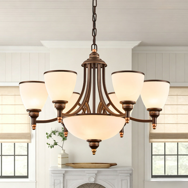 Lustre classique / traditionnel 6 + 3 lumières, Oil Rubbed Bronze