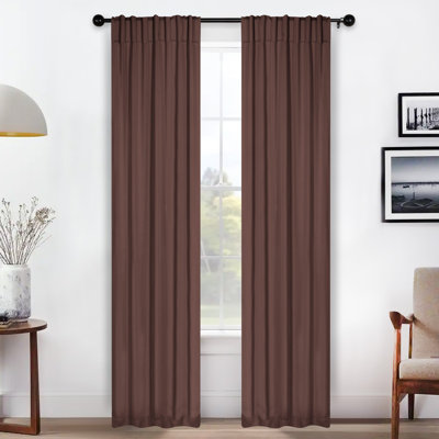 Rideaux obscurcissant et passe-tringle Levatt Classic