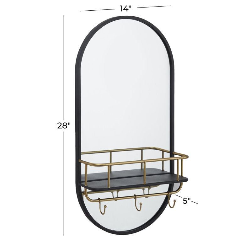 Starkey Solid Wood Oval Wall Mirror