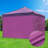  InstaHibit 1 Pack Side Wall for 10x10 Ft EZ Pop Up Canopy Tent UV50+ Zipper Pool Purple-64714854-64714852