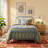 1-Light Dimmable Green Table Lamp