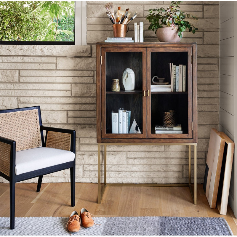 Antonia Savile Flax Dining Arm Chair, Light Natural