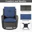 Fauteuils d'appoint en rotin avec coussins Bonia-39751561-39751554