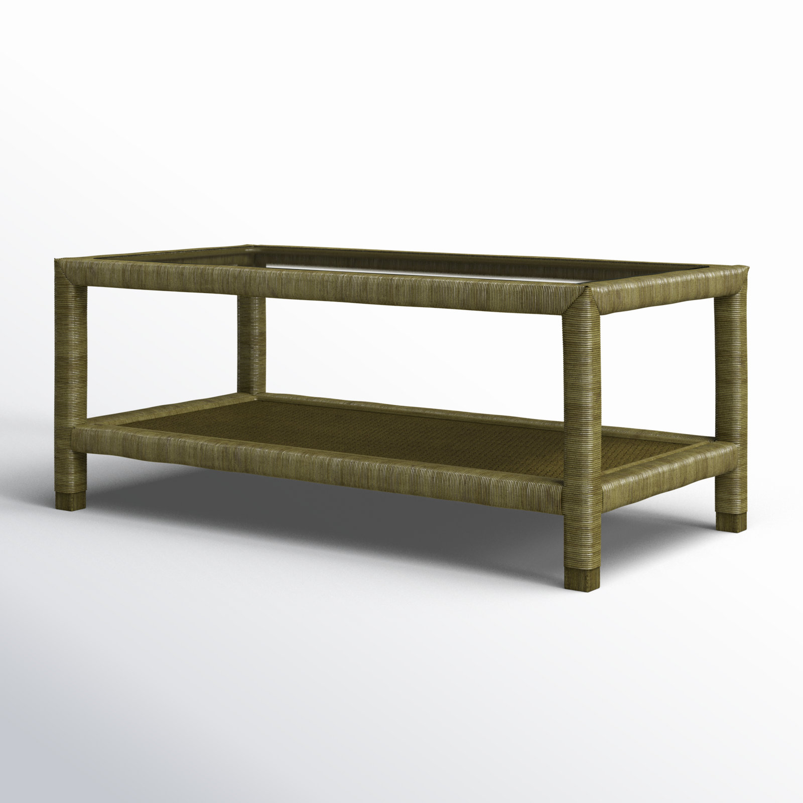 Graham Coffee Table, Brass