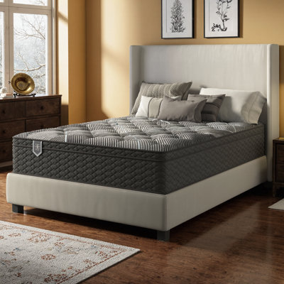 LUMERIS 13" Twin Cooling Hybrid Plush Mattress with Gel Memory Foam & 800+ Individually Wrapped Coils for Pressure Relief