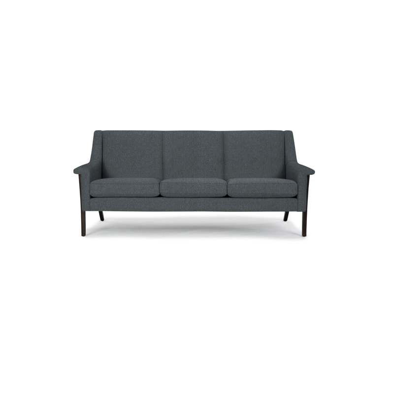 Arlo Sofa, Wenge, Peacock Polyester
