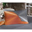 Drap-housse et coussin décoratif gris orange Ambesonne-106787142