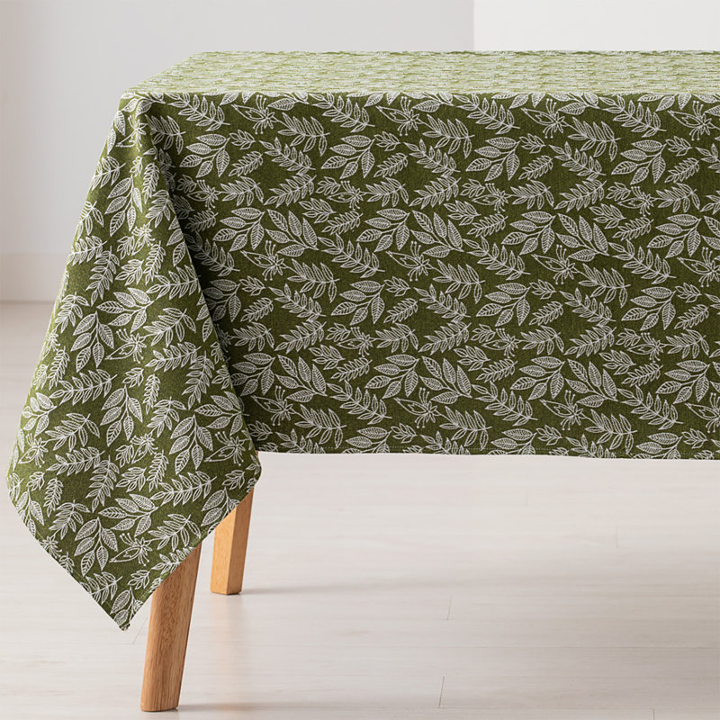 Sigismondo Dining Linens, Green, 240cm W x 140cm L