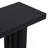 Oak Veneer Console Table With Distinctive Side Shapes, Suitable For Entryway, Hallway, Living Room, Foyer, Corridor