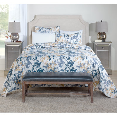 Polyester Floral Quilt