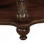 Table basse ovale en bois massif à 2 niveaux de 42 pouces pour le salon avec tablette de rangement ouverte, facile à assembler-902249911-902249907
