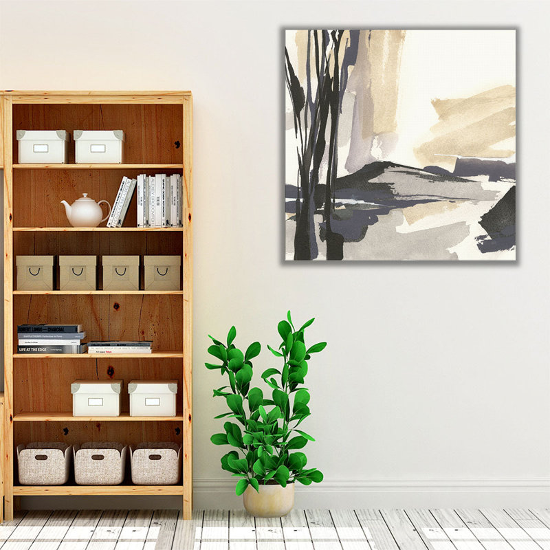 Placid IV - reproduction d'art sur toile, H 12 po x l 12 po