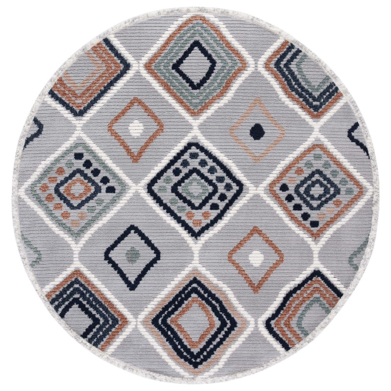 Amairah Performance Southwestern Rug, Round 6'7"