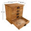 Mission Viejo Solid Wood 37.5cm W 5 - Drawer Chest of Drawers