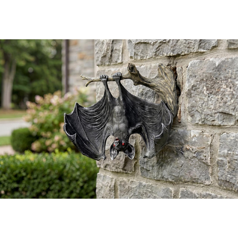 Statue chauve-souris vampire démon de la nuit