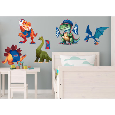 Buffalo Bills Dinosaurs Wall Decal Pack
