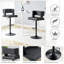Tabouret de bar pivotant à hauteur réglable (ensemble de 2)-1647277689-1647277691