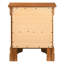 Table de chevet élégante en chêne avec 2 tiroirs-1822056596