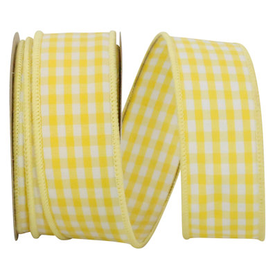 Plaid Fabric Ribbon