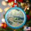 Holiday Splendor 3.5'' Handmade Glass Ball Ornament