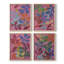 «Vivid Stems I», ensemble de 4 encadrées-1412834349-1412834346