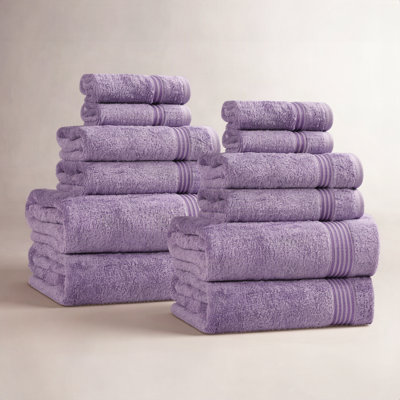 Guadlupe 12-Piece Egyptian Cotton Towel Set