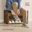 4 Pair Shoe Storage Bench
