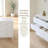 PTalia 35 Inch 4 Drawer Kids Dresser, Wooden Storage Cabinet with Anti Tip Kit for Nursery Bedroom