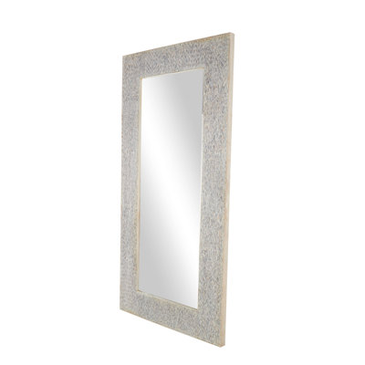 Solid Wood Rectangle Floor Mirror