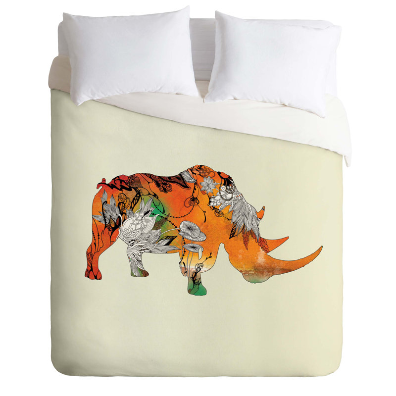 Ensemble de housse de couette Rhino, Housse de couette simple / simple TG et 1 taie dé
