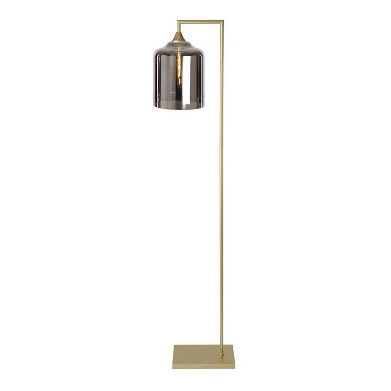 Aether 155cm Task Floor Lamp, Silver, Gold