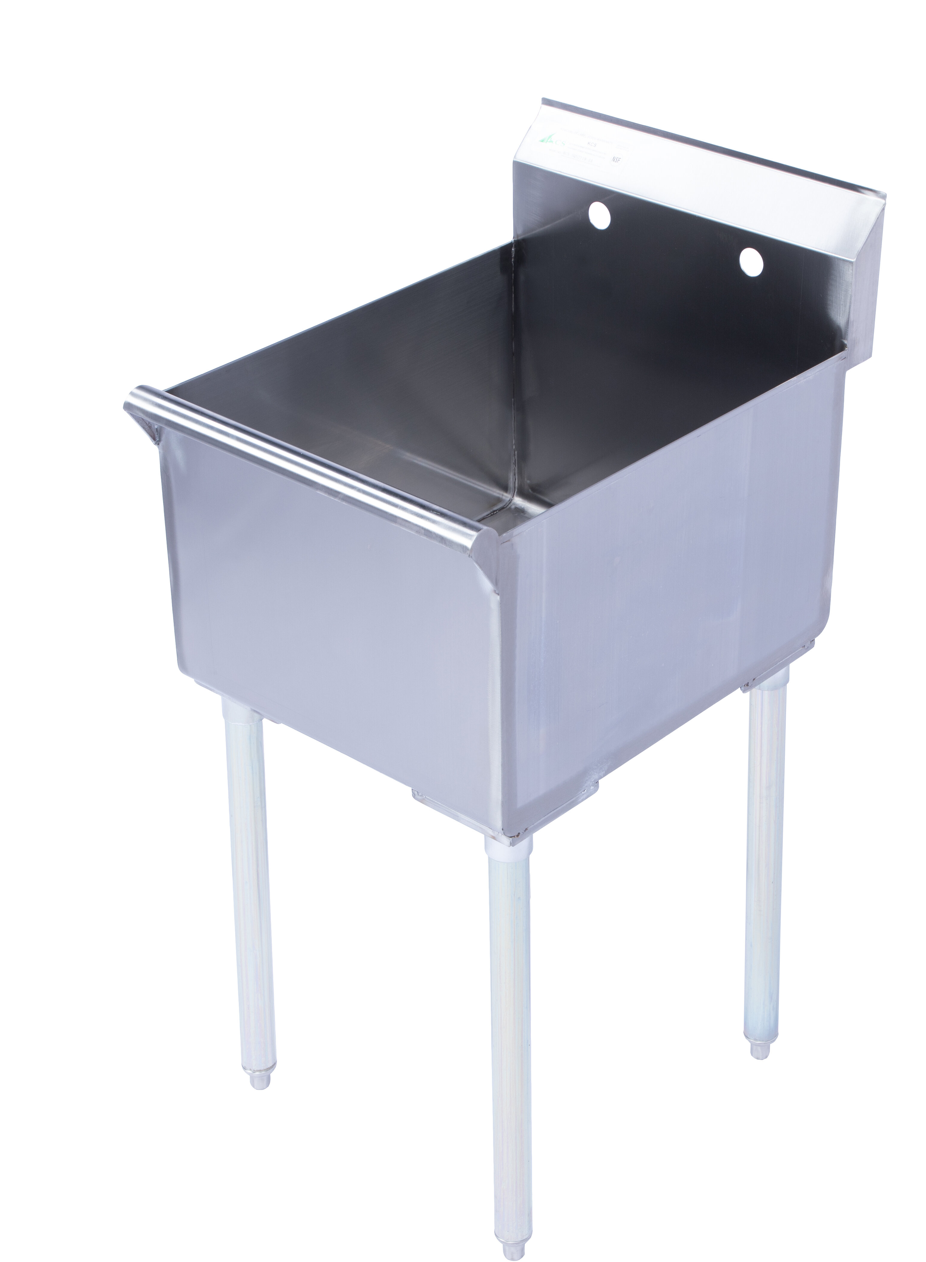 Restaurant Supply Depot 24 5 L X 24 W Free Standing Bar Sink Wayfair   245 L X 24 W Free Standing Bar Sink 