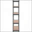 Étagère de rangement réglable à 5 niveaux, capacité de 2 000 lb, étagère de rangement robuste en métal, noire, L 36 po x l 18 po x H 72 po pour la cuisine-1744759351