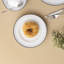 Assiettes à salade en colonnade argentée Noritake, 8 1/4 po