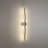 31.7" Minimalist Vanity Linear LED Curved Wall Sconce