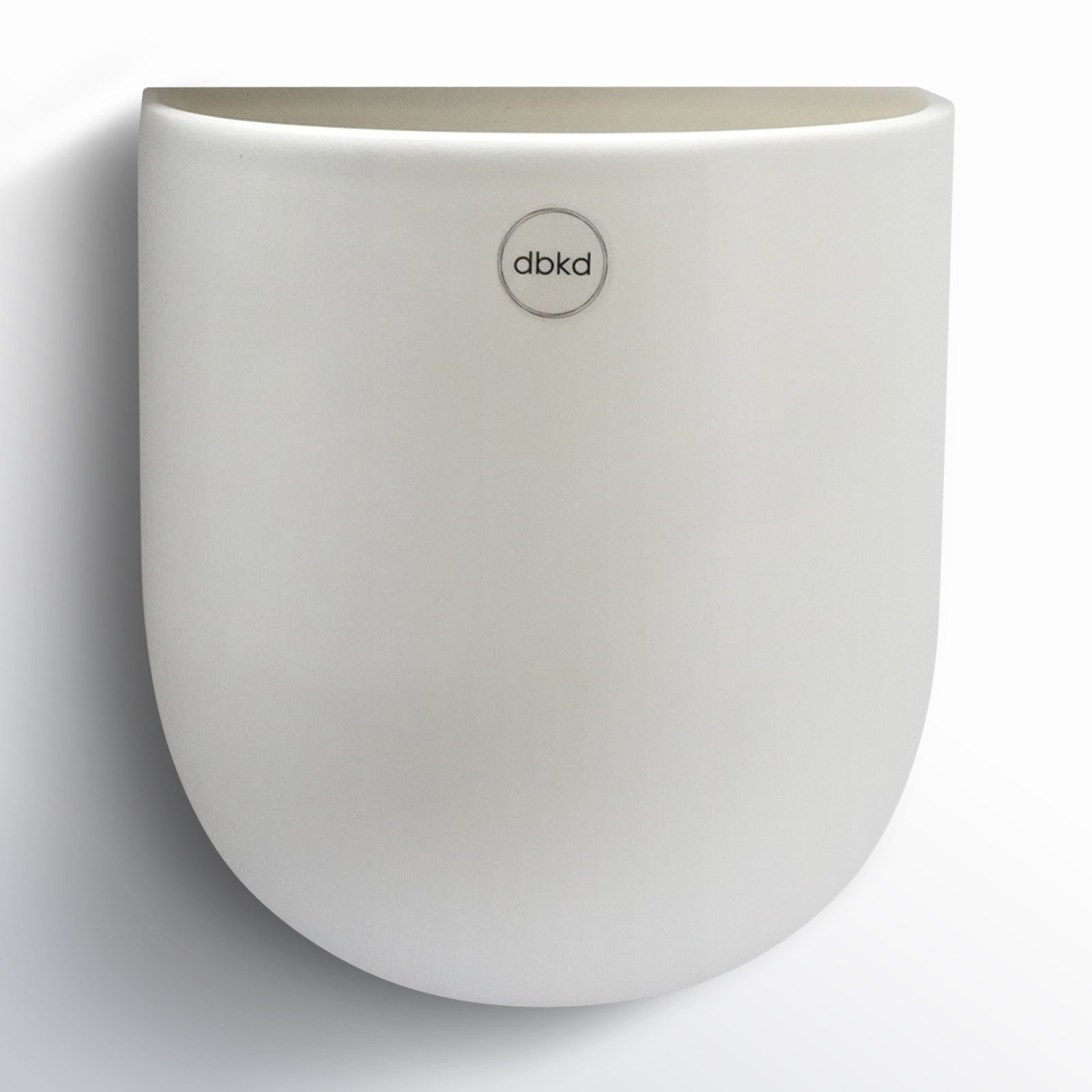 Ceramic Table Vase, 4" H x 6.7" W x 5.9" D